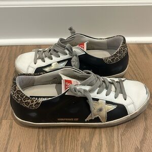 Golden Goose Superstar Leather Low-Top Sneakers